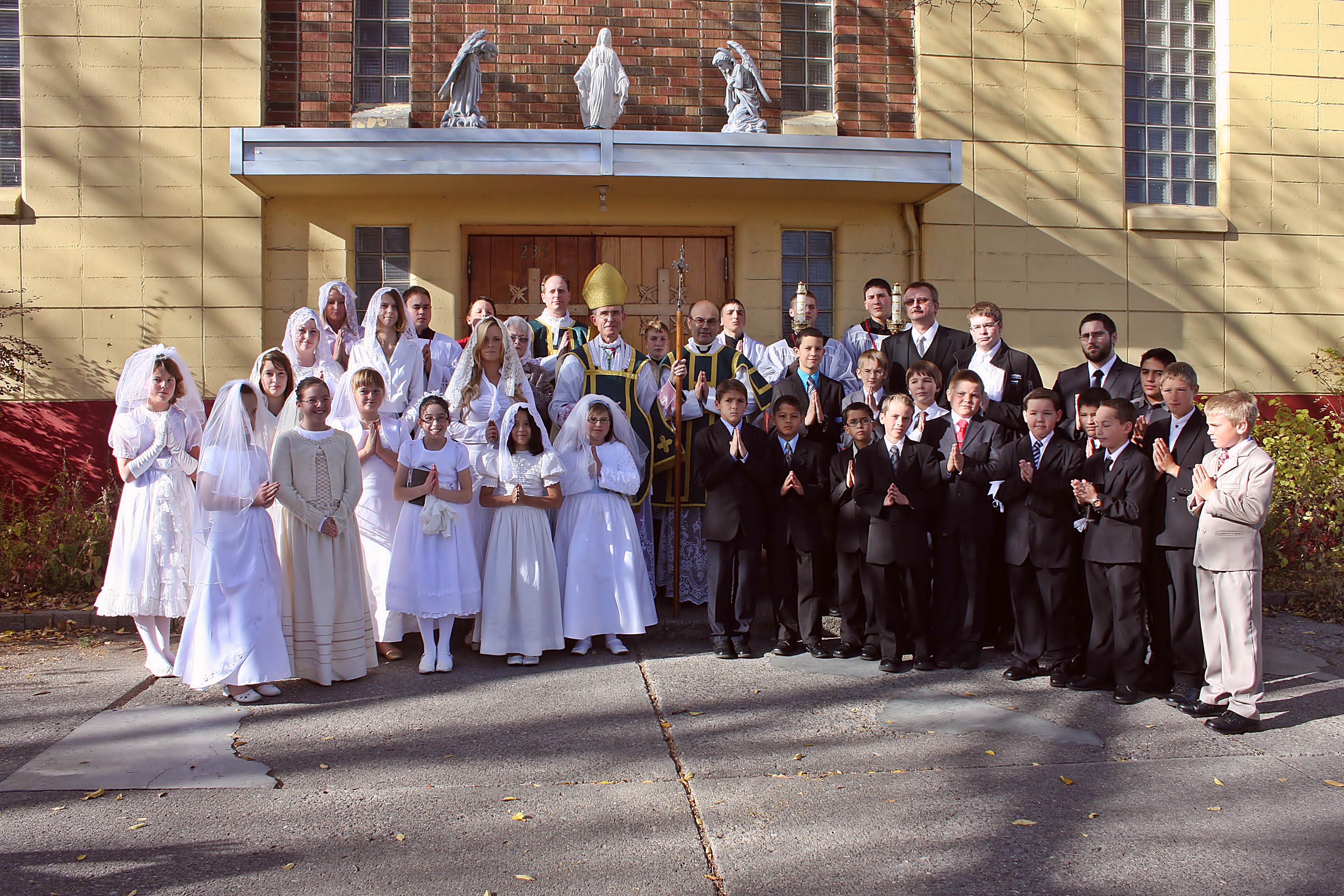 Rozalia Korycka. Po bierzmowaniu.